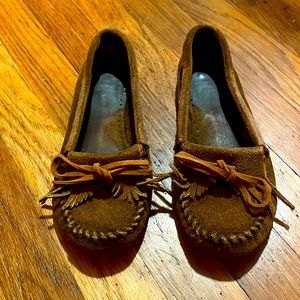 Minnetonka Suede Moccasins